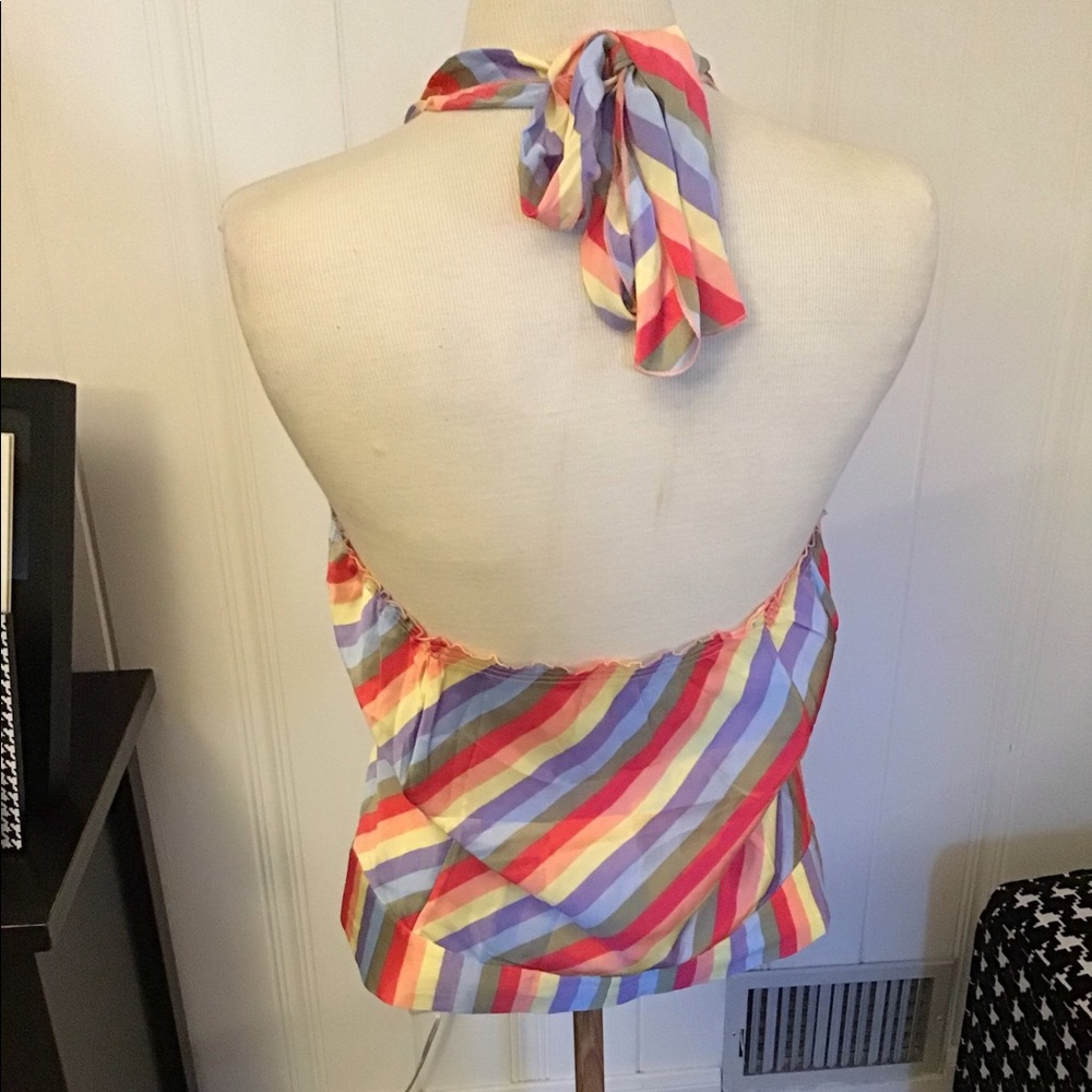 Moda International ๐ 100% silk halter top - Picture 6 of 6